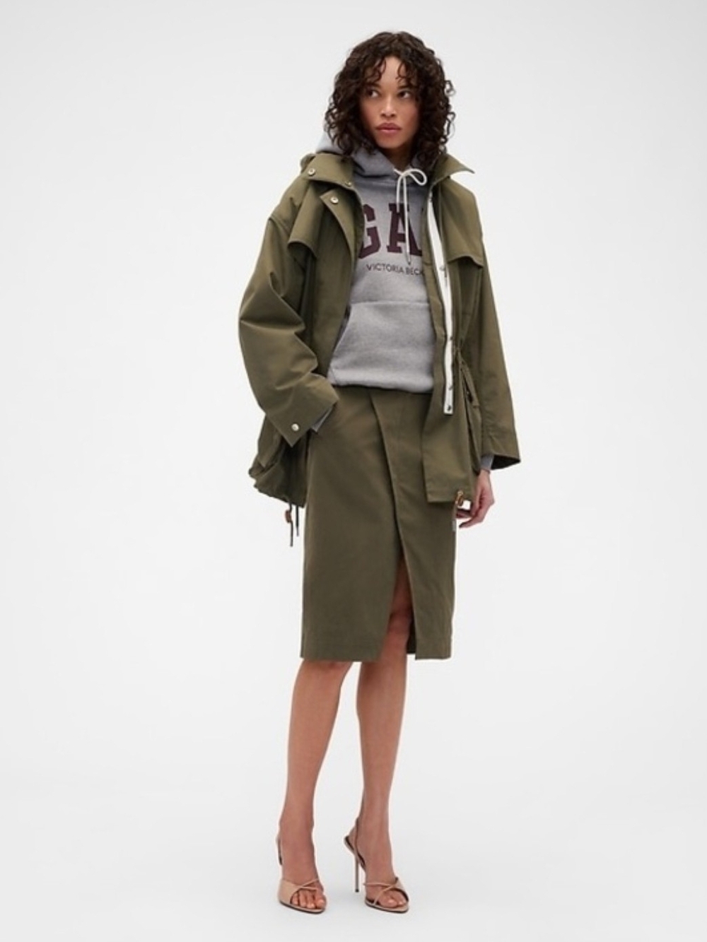NWT Gap X Victoria Beckham Cargo Skirt